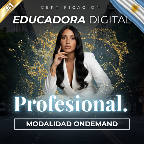 CERTIFICACIÓN EDUCADORA DIGITAL PROFESIONAL