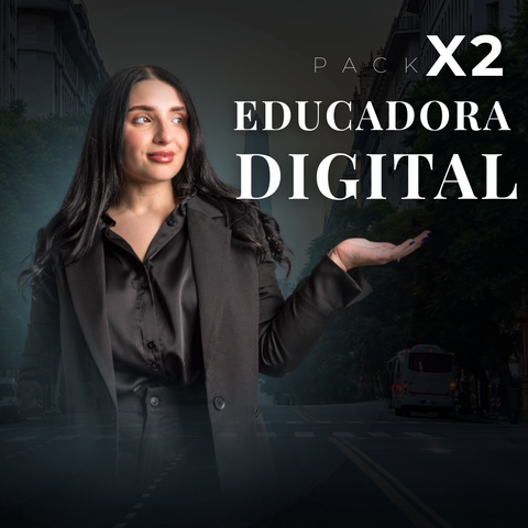 PACK X2 EDUCADORA PRINCIPIANTE