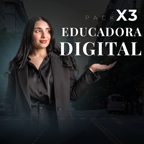 PACK X3 EDUCADORA PRINCIPIANTE 