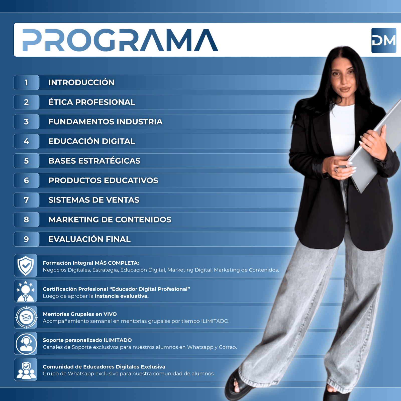 Programa educador digital profesional digital masters