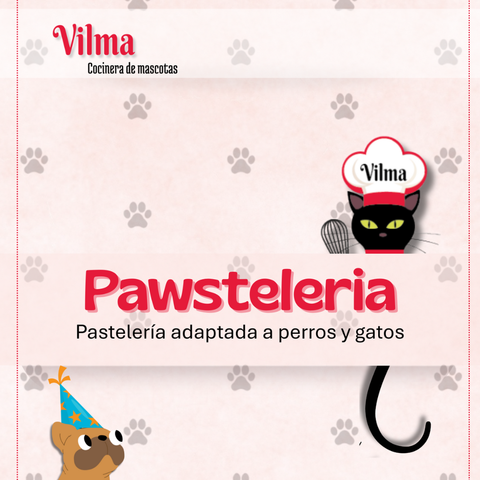 Pawstelería – Pastelería adaptada para perros y gatos