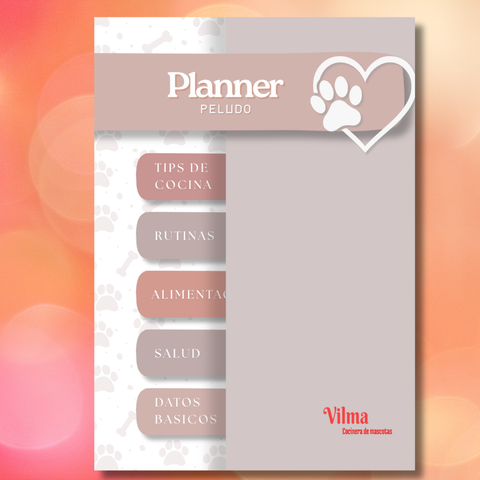 Planner Peludito - Flash