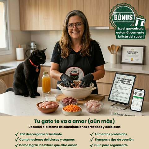 Comida que tu gato amará + Bonus Planificador - Flash