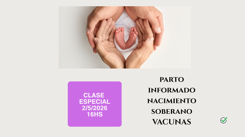 Parto Informado Nacimiento Soberano, medicamentos inyectables y exenciones
