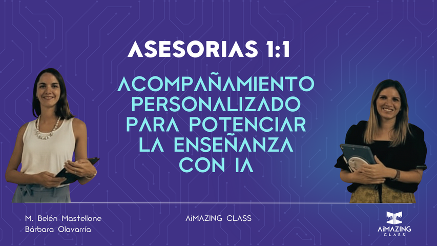 Asesoría personalizada para educadores