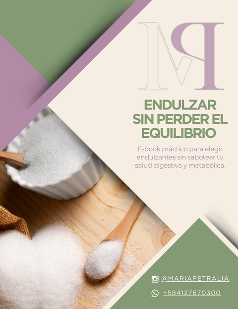 Endulzar sin perder el Equilibrio