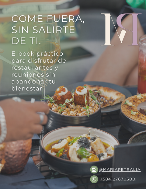 Comer fuera sin salirte de ti