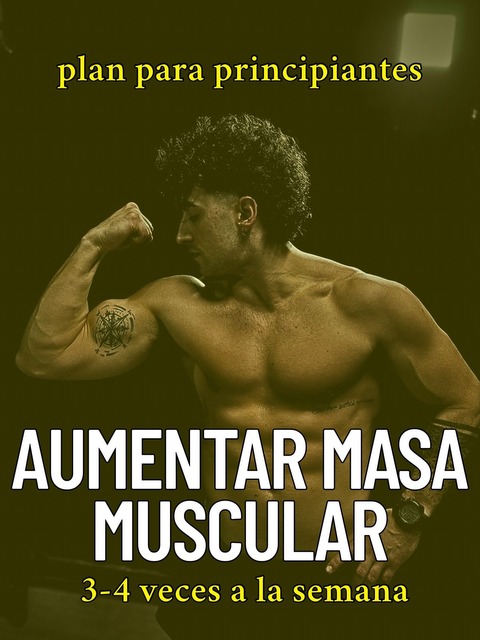PLAN PARA AUMENTAR MASA MUSCULAR - PRINCIPIANTES