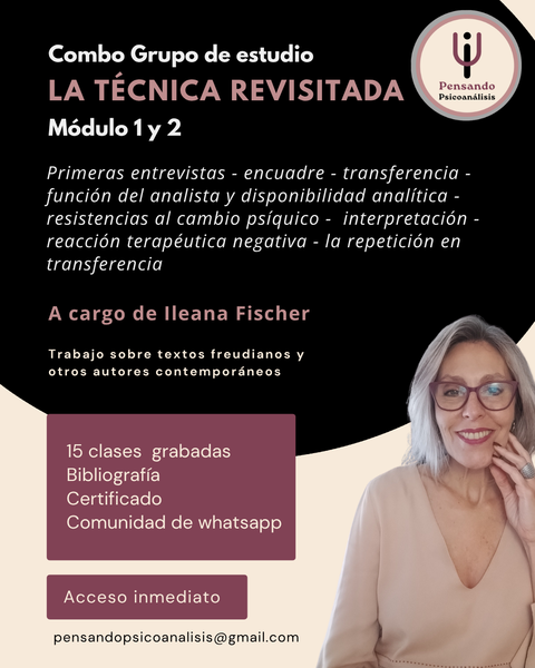 La técnica revisitada (Combo Grupo de estudio)