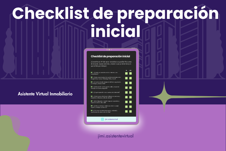 Checklist de preparación inicial