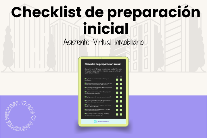 Checklist de preparación inicial