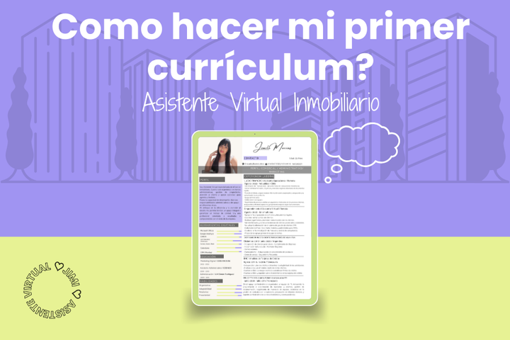 Como hacer mi primer currículum