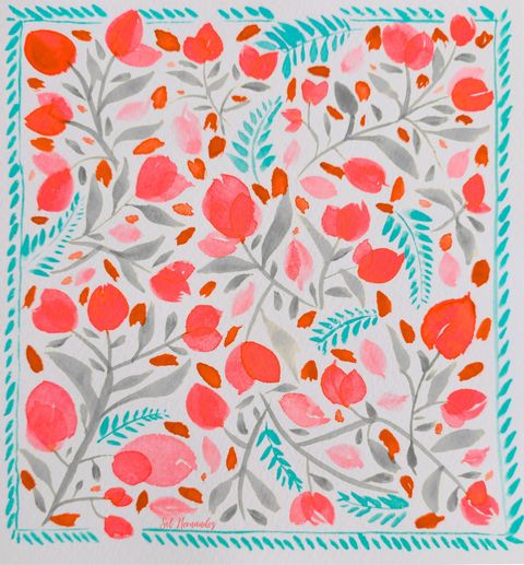 Pañuelo Sofia Naranja