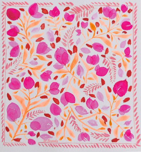 Pañuelo Sofia Magenta