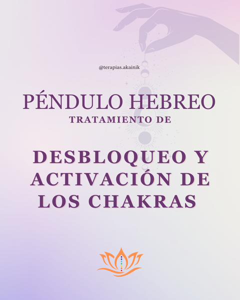 Desbloqueo y activación de chakras