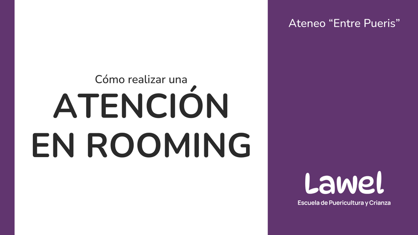 Atención de la Puericultora en Rooming