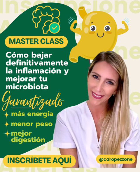 Cómo bajar definitivamente la inflamación y mejorar tu microbiota?