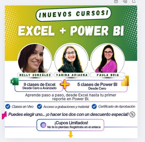 Excel desde Cero a Avanzado con Nelly´s Data