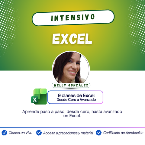 Excel desde Cero a Avanzado con Nelly´s Data