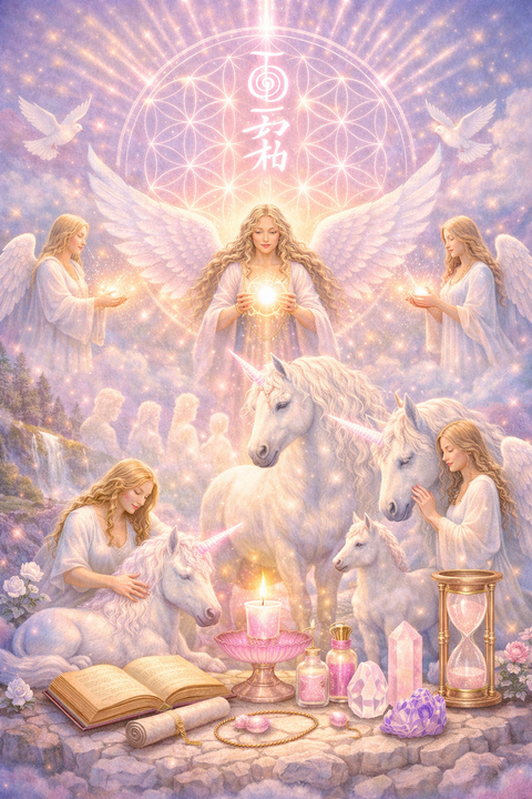 Angeles y unicornios reiki