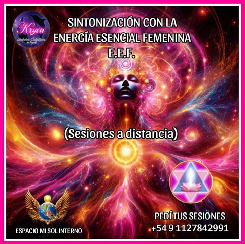 SINTONIZACIÓN CON LA ENERGÍA ESENCIAL FEMENINA