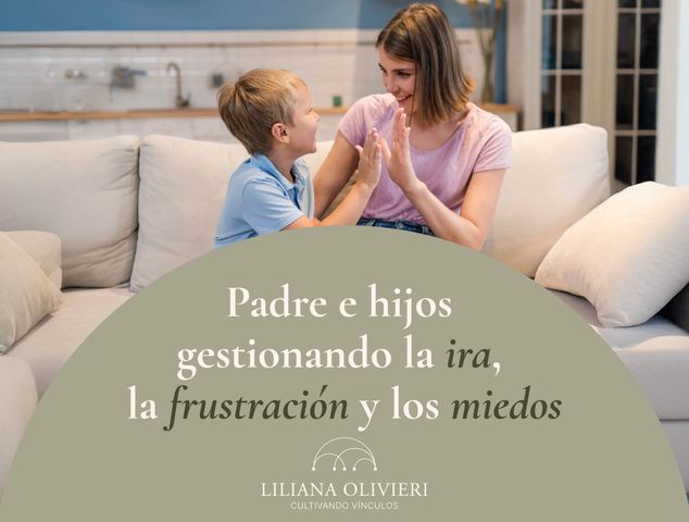 Padres e Hijos gestionando la ira, la frustración y los miedos