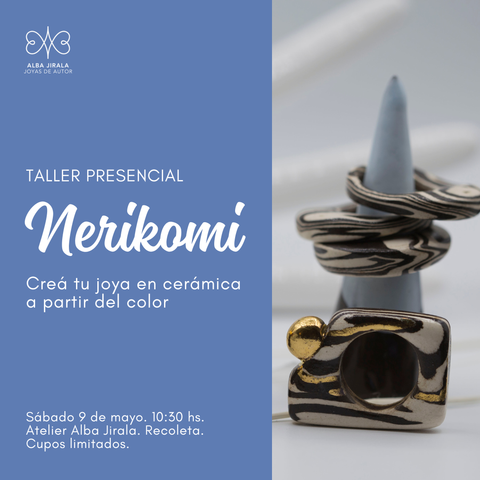 Taller Nerikomi: Creá tu joya en cerámica a partir del color