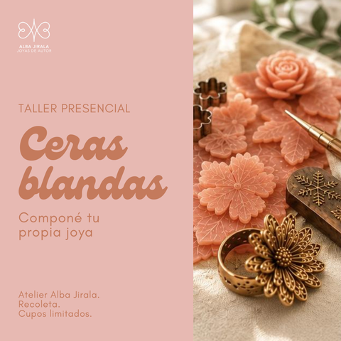Taller Ceras blandas: Componé tu propia joya