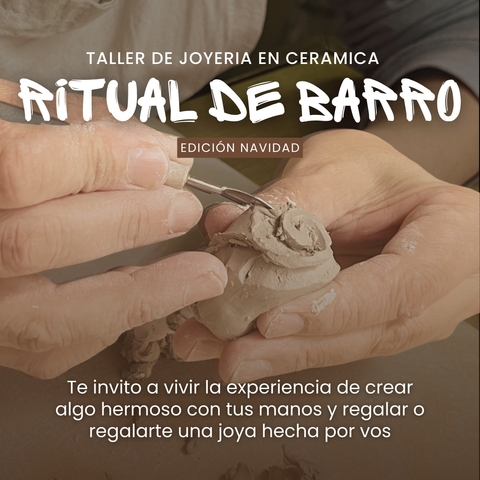 Ritual de Barro. Taller de joyería en cerámica - Edición Navidad