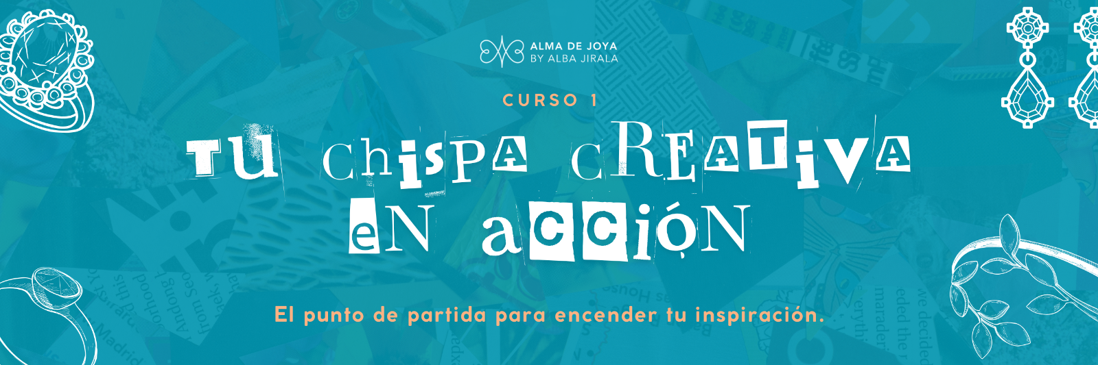 Tu chispa creativa en acción. El punto de partida para encender tu inspiración.