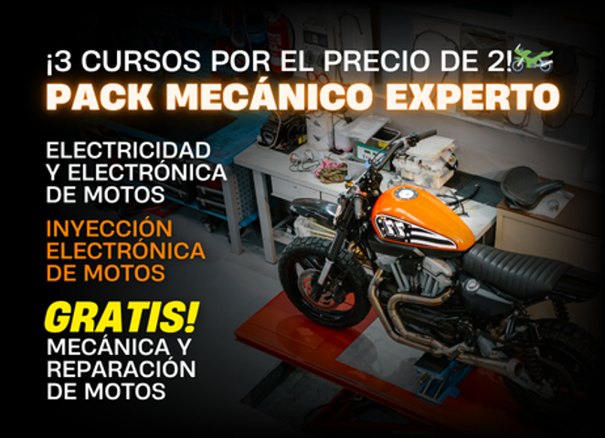 Pack Mecánico Experto (3x2 cursos)