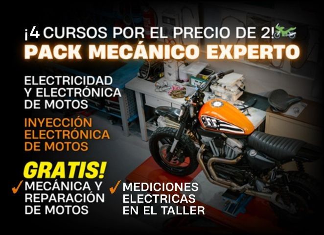 Pack Mecánico Experto (4x2 cursos)