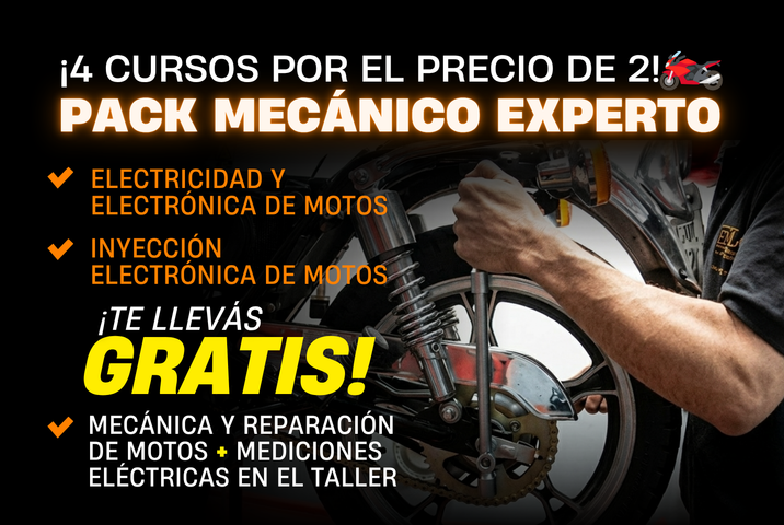 Pack Mecánico Experto (4x2 cursos)