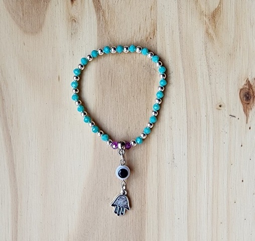 Pulsera Protectora - Ojo y Mano