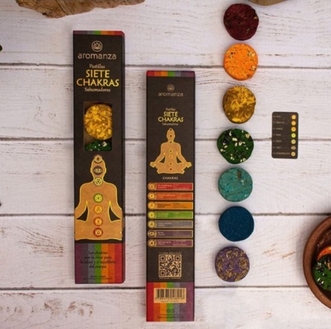 Pastillas 7 Chakras