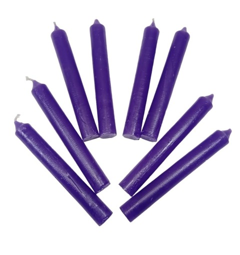 Velas cortas lisas