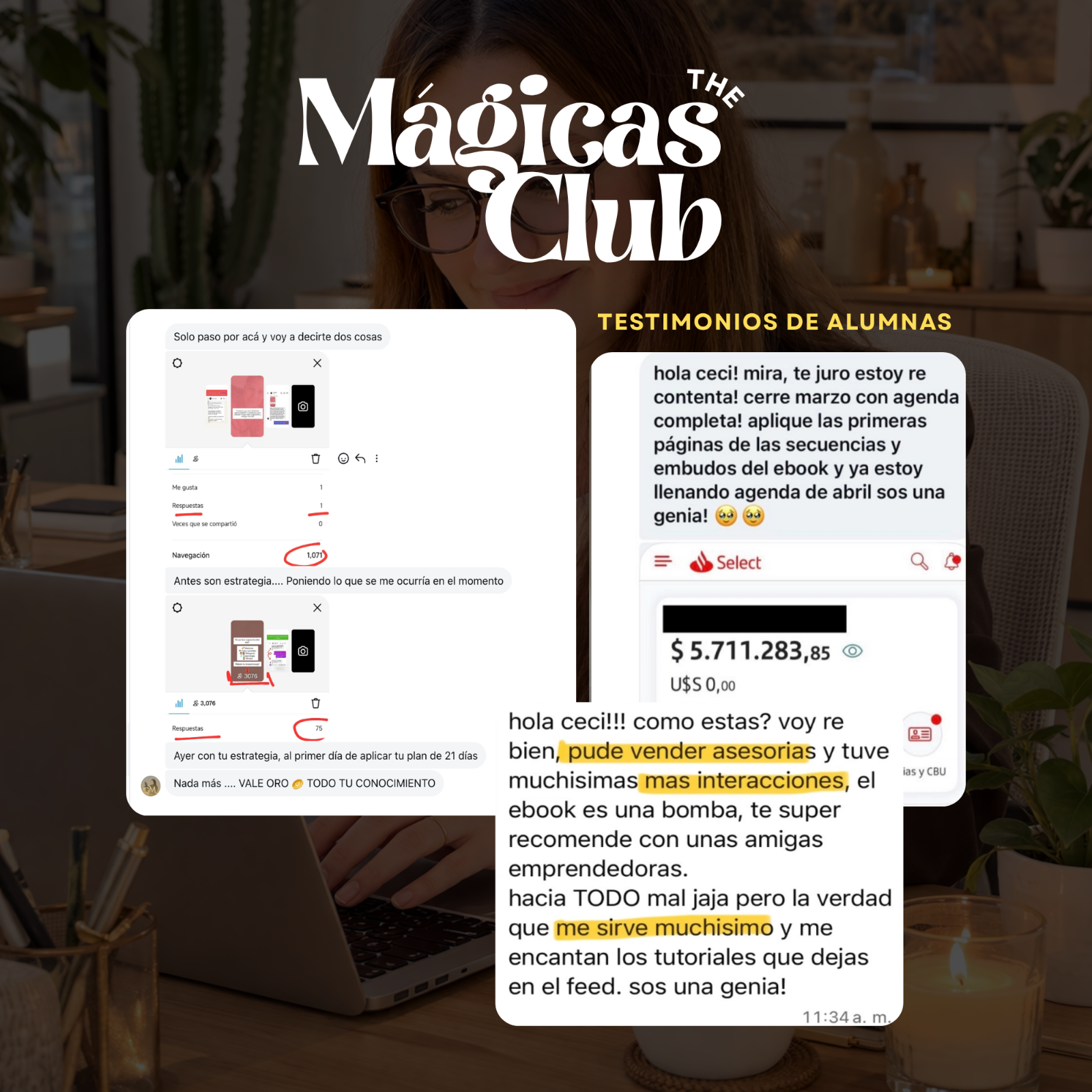 Contenido The Mágicas Club