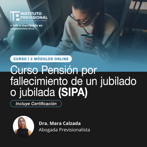 Curso Pensión por Fallecimiento de un Jubilado o Jubilada (SIPA)