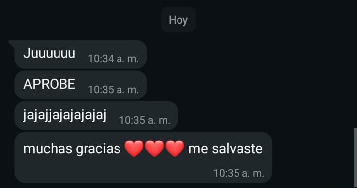 Estudiante INGRESO UADE