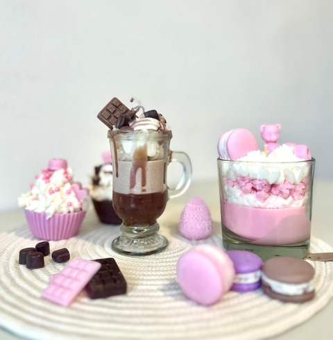 Curso de Velas Gourmet o Postre