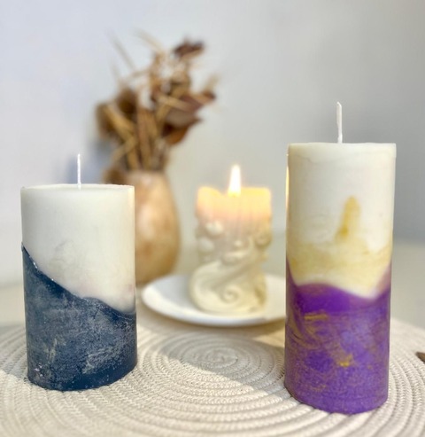 Curso de Velas de Molde y Parafina en Gel