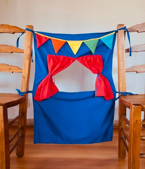 Telón para Títeres - CURSO con videos paso a paso