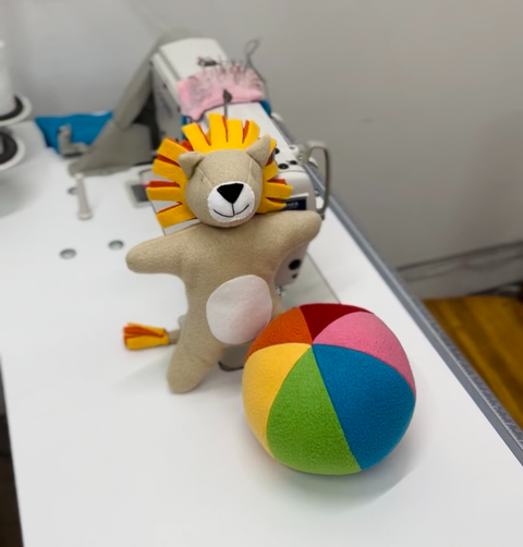 Combo BEBÉS Pelota + Muñeco león - ¡Curso con videos paso a paso!