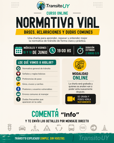 Curso Normativa Vial - 2026