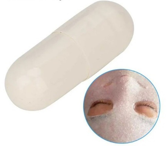 Mascara de seda de hielo en capsulas