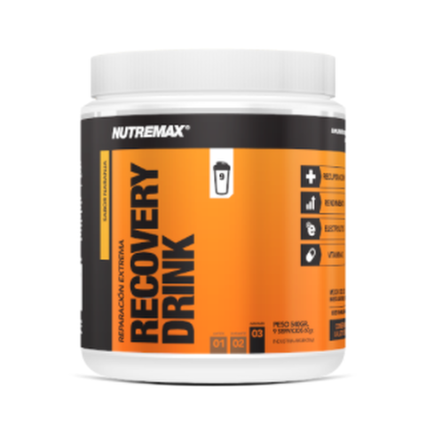 Recovery Drink- Nutre Max- sabor naranja