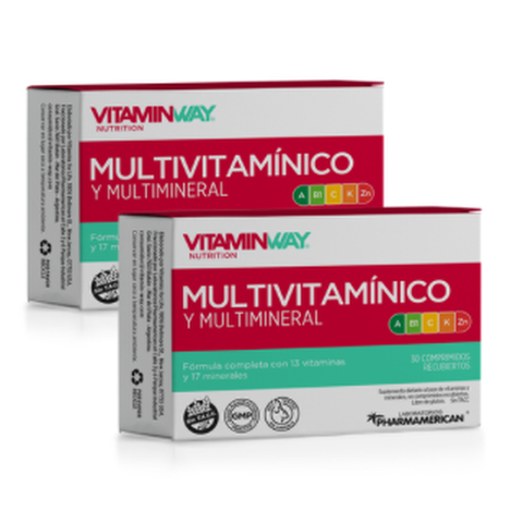 Multimivitaminico-Vitamin Way- 30 capsulas