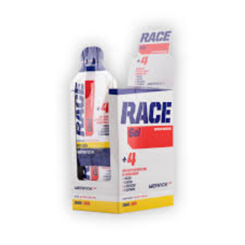 Gel Race Caja 12 Unid 40 Gr Mervick Lab Repositor Energético Sabor Limon