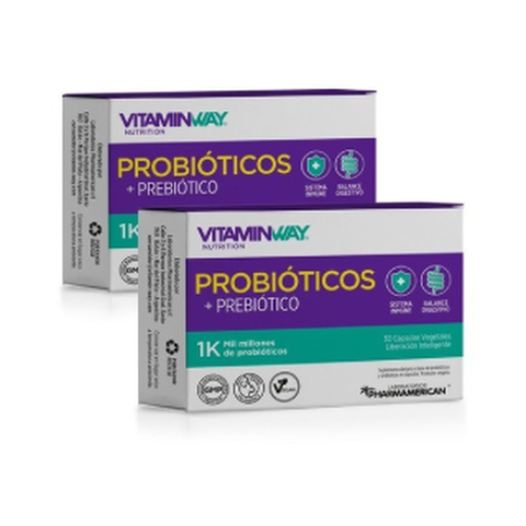 Probioticos+Prebioticos- VitaminWay-30 capsulas