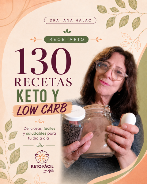 eBOOK 130 RECETAS KETO Y LOW CARB